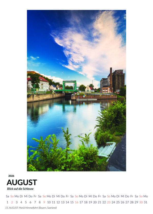 Kalender 2026 "Bernburg (Saale) - Bilder einer Stadt" – Bild 2