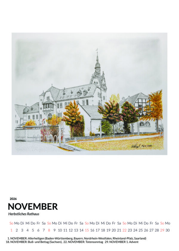 Kalender 2026 "Bernburg (Saale) - Bilder einer Stadt" – Bild 4