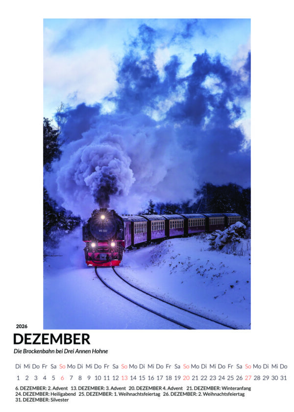 Kalender 2026 - den HARZ entdecken – Bild 5
