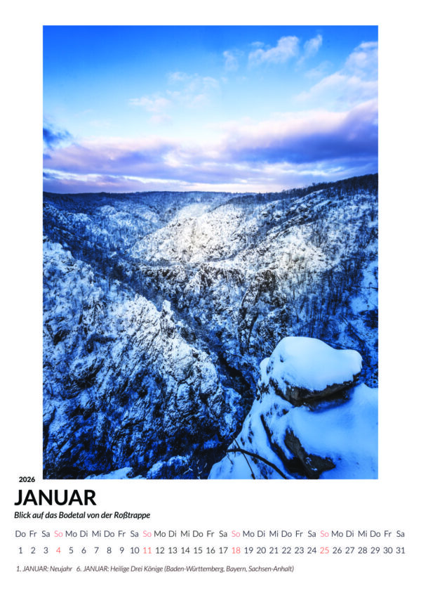Kalender 2026 - den HARZ entdecken – Bild 3