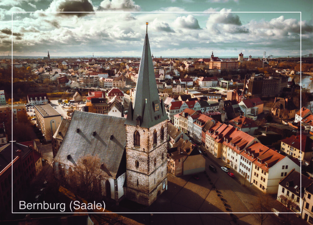 Postkarte Bernburg (Saale) | Motiv 10 Marienkirche