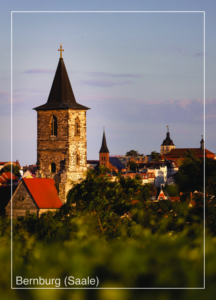 Postkarte Bernburg (Saale) | Motiv 14 Die Kirchen der Stadt