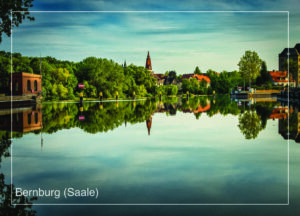 Postkarte Bernburg (Saale) | Motiv 18 Bernburger Spiegelungen