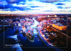 Postkarte Bernburg (Saale) | Motiv 22 Hoch in der Luft