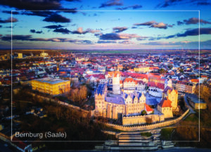 Postkarte Bernburg (Saale) | Motiv 23 Hoch in der Luft 2