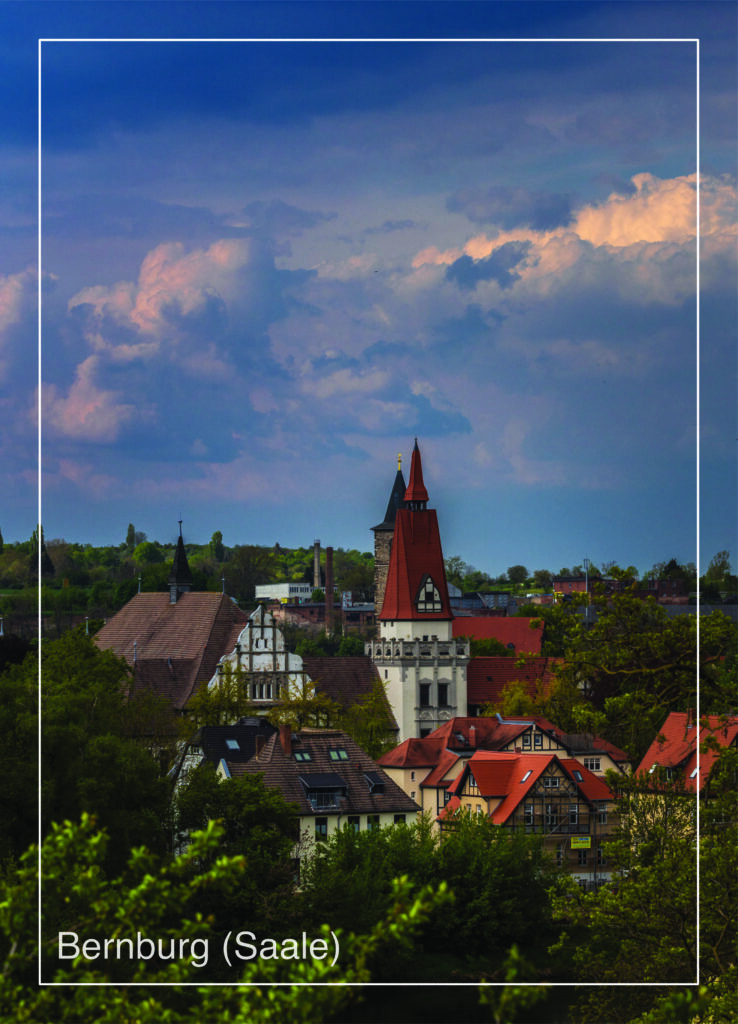 Postkarte Bernburg (Saale) | Motiv 06 Blick auf das Kurhaus