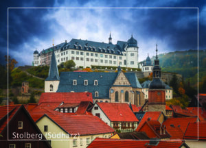 Postkarte Harz | Motiv 01 Schloss Stolberg