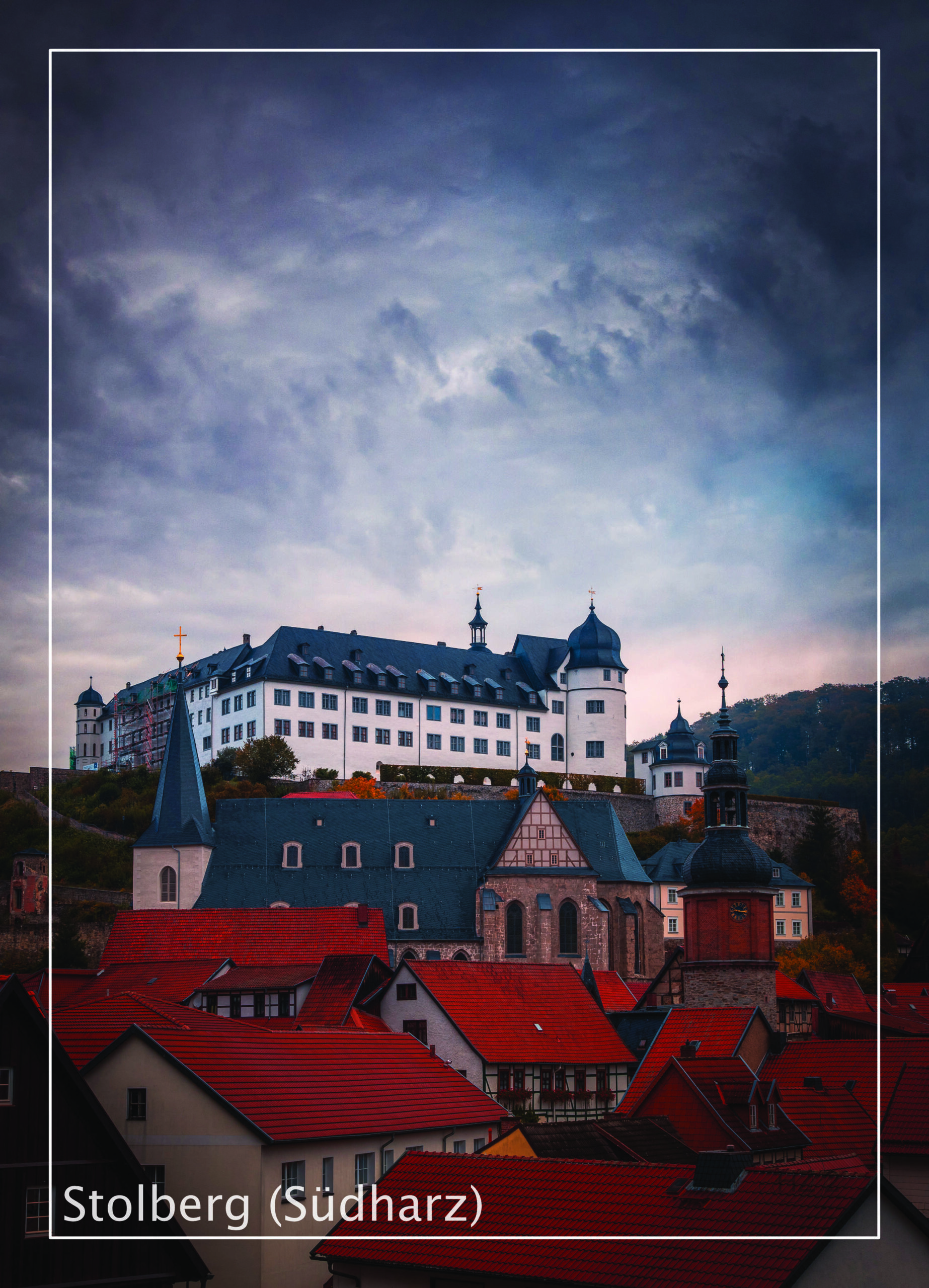 Postkarte Harz | Motiv 02 Schloss Stolberg