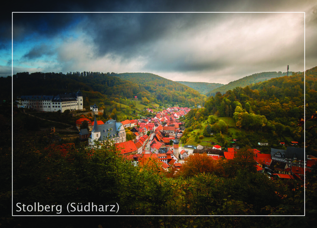 Postkarte Harz | Motiv 03 Stolberg im Herbst