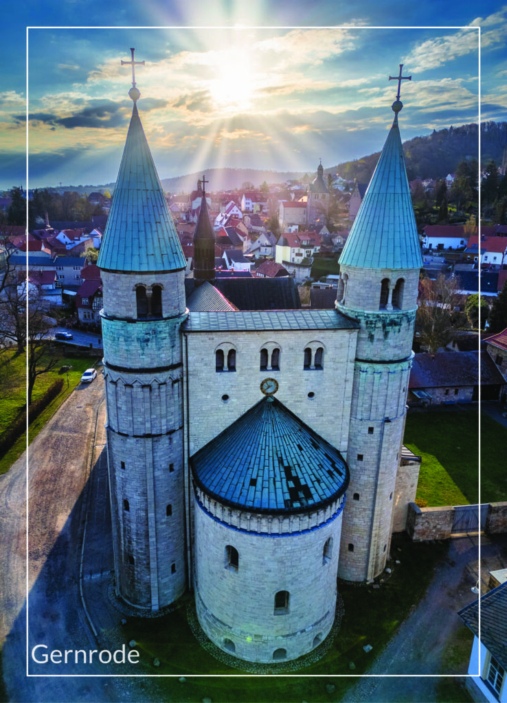 Postkarte Harz | Motiv 46 Kirche Gernrode