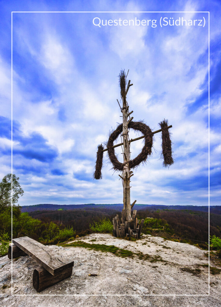 Postkarte Harz | Motiv 49 Queste am Abend