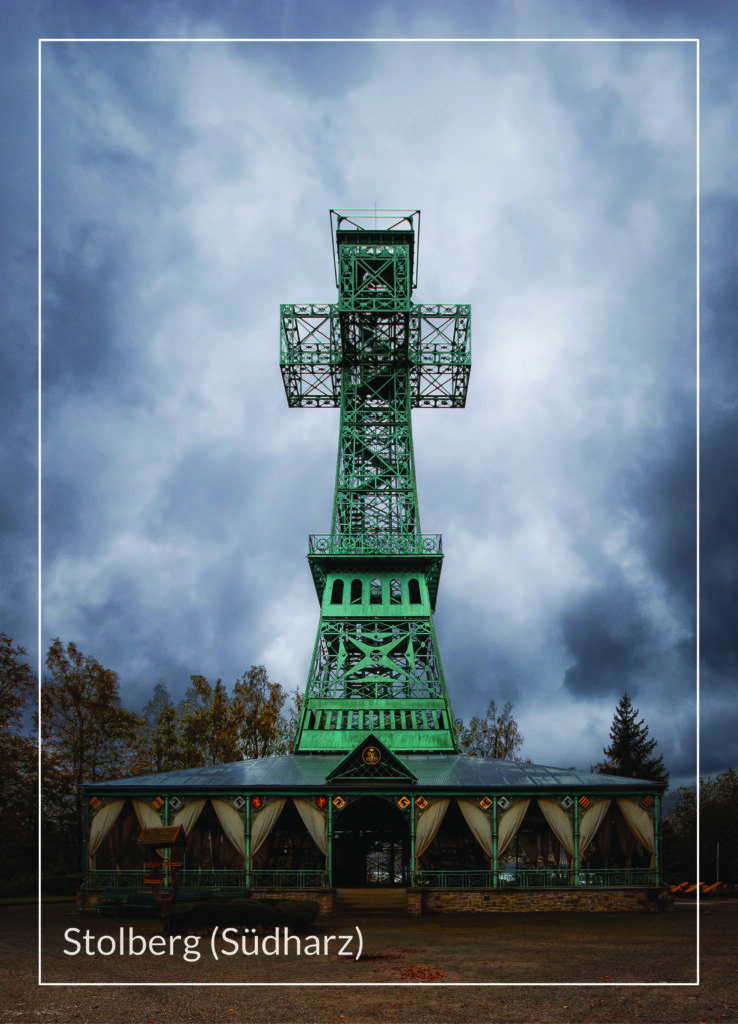 Postkarte Harz | Motiv 52 Josephskreuz im Sturm