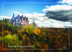 Postkarte Harz | Motiv 53 Schloss Rammelburg im Herbst