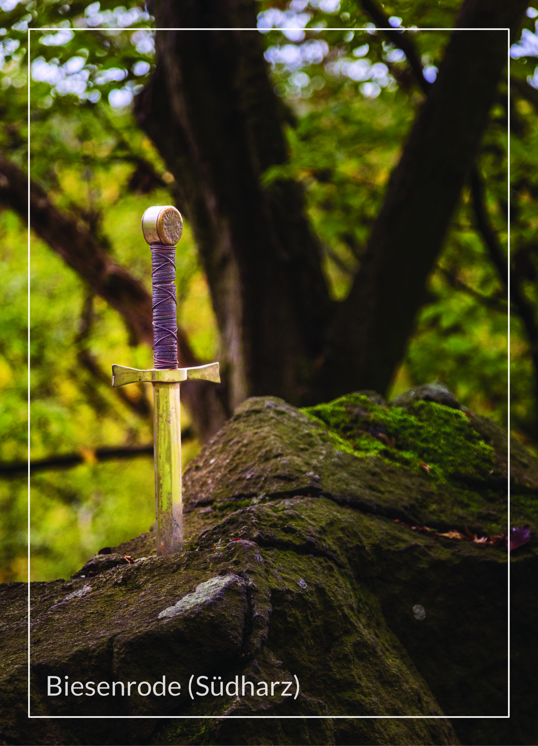 Postkarte Harz | Motiv 55 Schwert im Fels